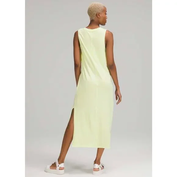 Lululemon All Yours Tank Maxi Dress in Crispin Green Size 10 - Picture 2 of 13